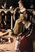 Vittore Carpaccio Two Venetian Ladies